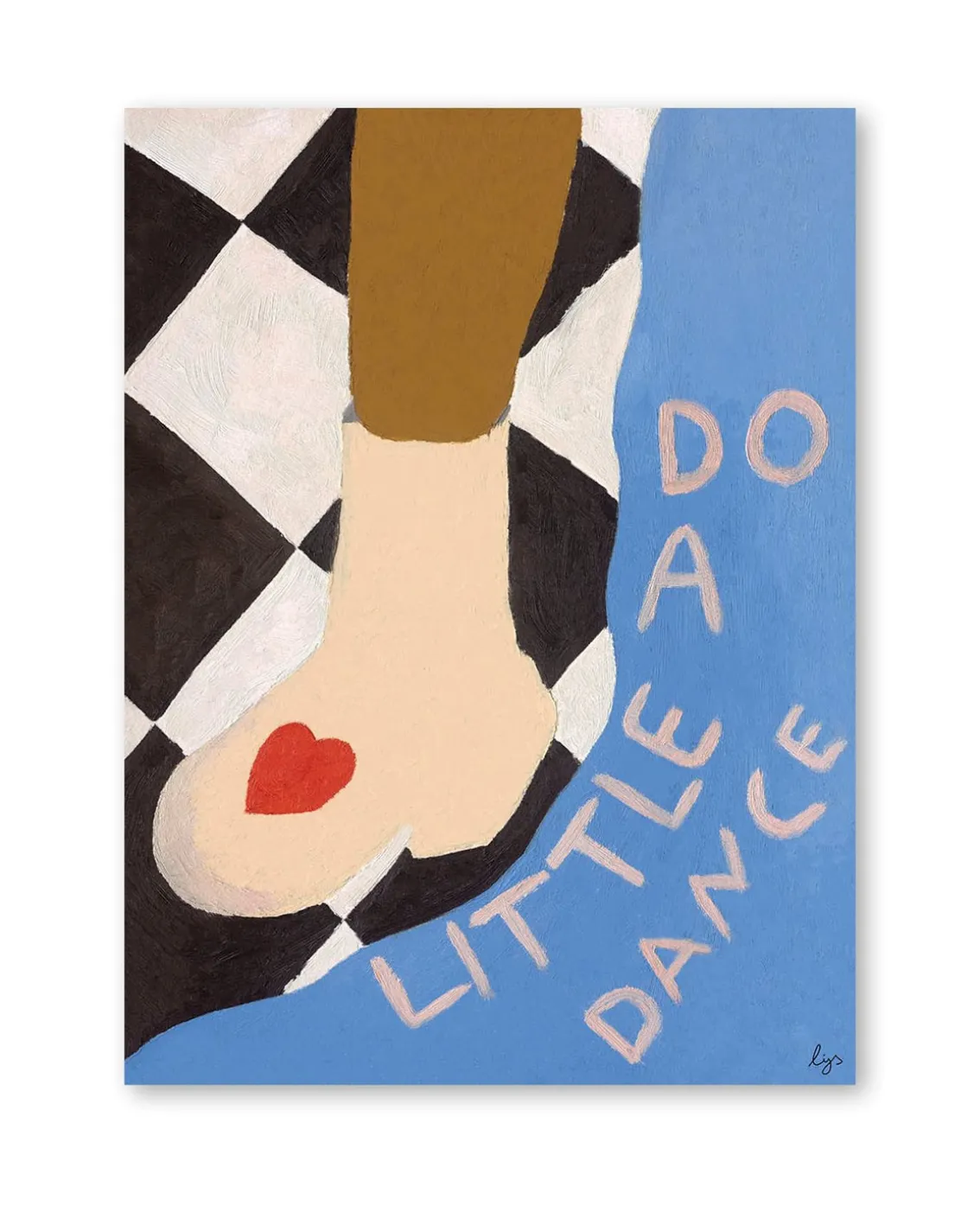 Wall of Art Limited Edition Fabienne Meyer Do A Little Dance