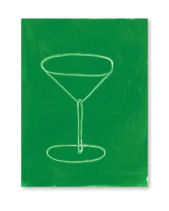 Wall of Art Limited Edition Isis-Maria Green Glass