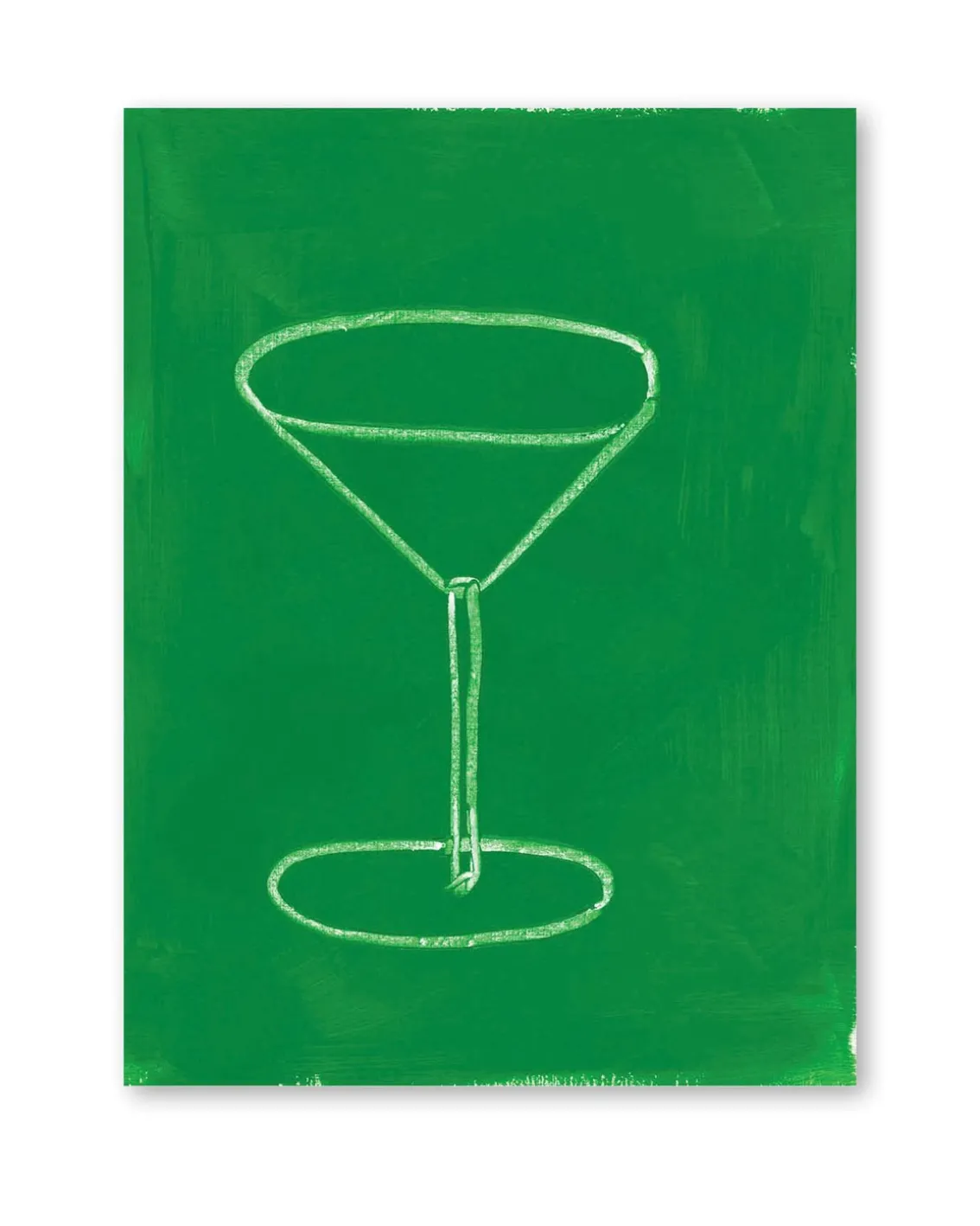 Wall of Art Limited Edition Isis-Maria Green Glass