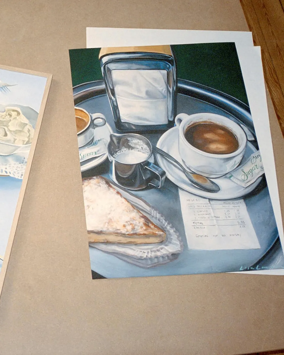 Wall of Art Torta De Santiago Special Edition By Lisa Larsson