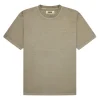Woodbird Baine Washed Tee Dark Beige