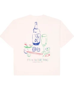 Woodbird Beam Culture Tee Off white