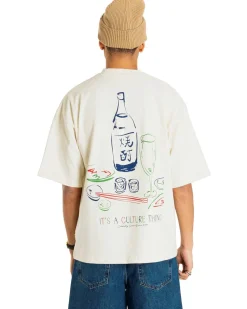 Woodbird Beam Culture Tee Off white