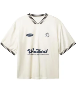 Woodbird Beam Sports Tee Off White