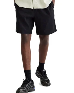 Woodbird Bommy Linen Shorts Black
