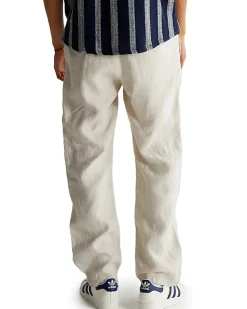 Woodbird Eik Linen Pant Sand
