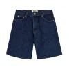 Woodbird Leroy 90'S Rinse Shorts Dark Blue