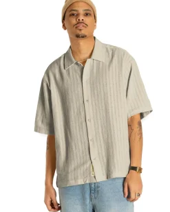 Woodbird Wang Chuke Shirt Light Sand