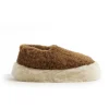 Yoko Wool Siberian Slippers Brown