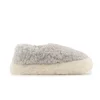 Yoko Wool Siberian Slippers Light Grey